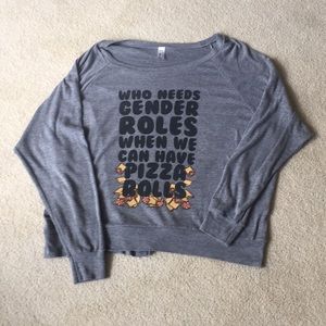 Gender roles shirt 🍕